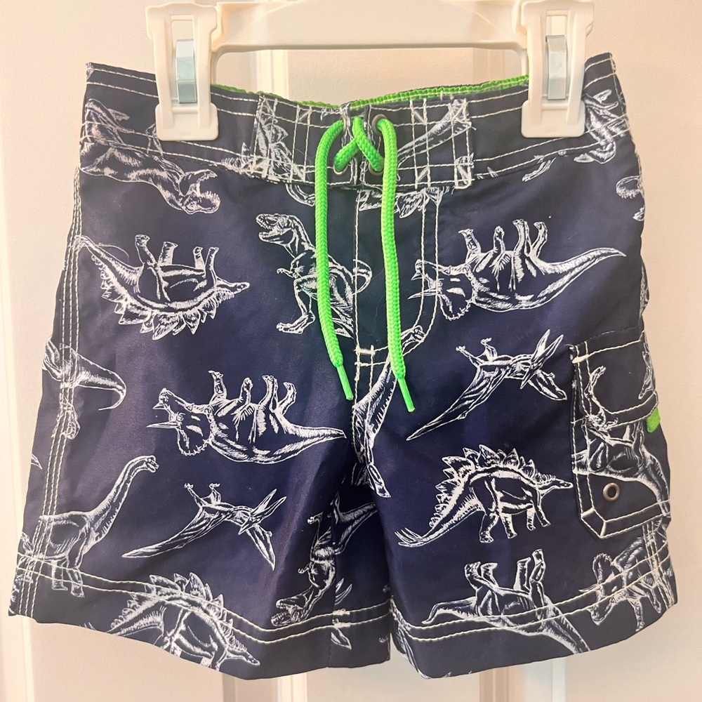 Dinosaur print bathing suit